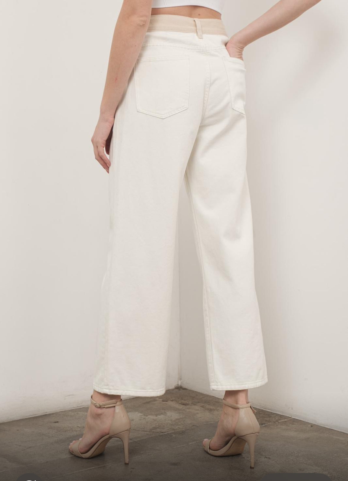 Adjustable Denim Pants