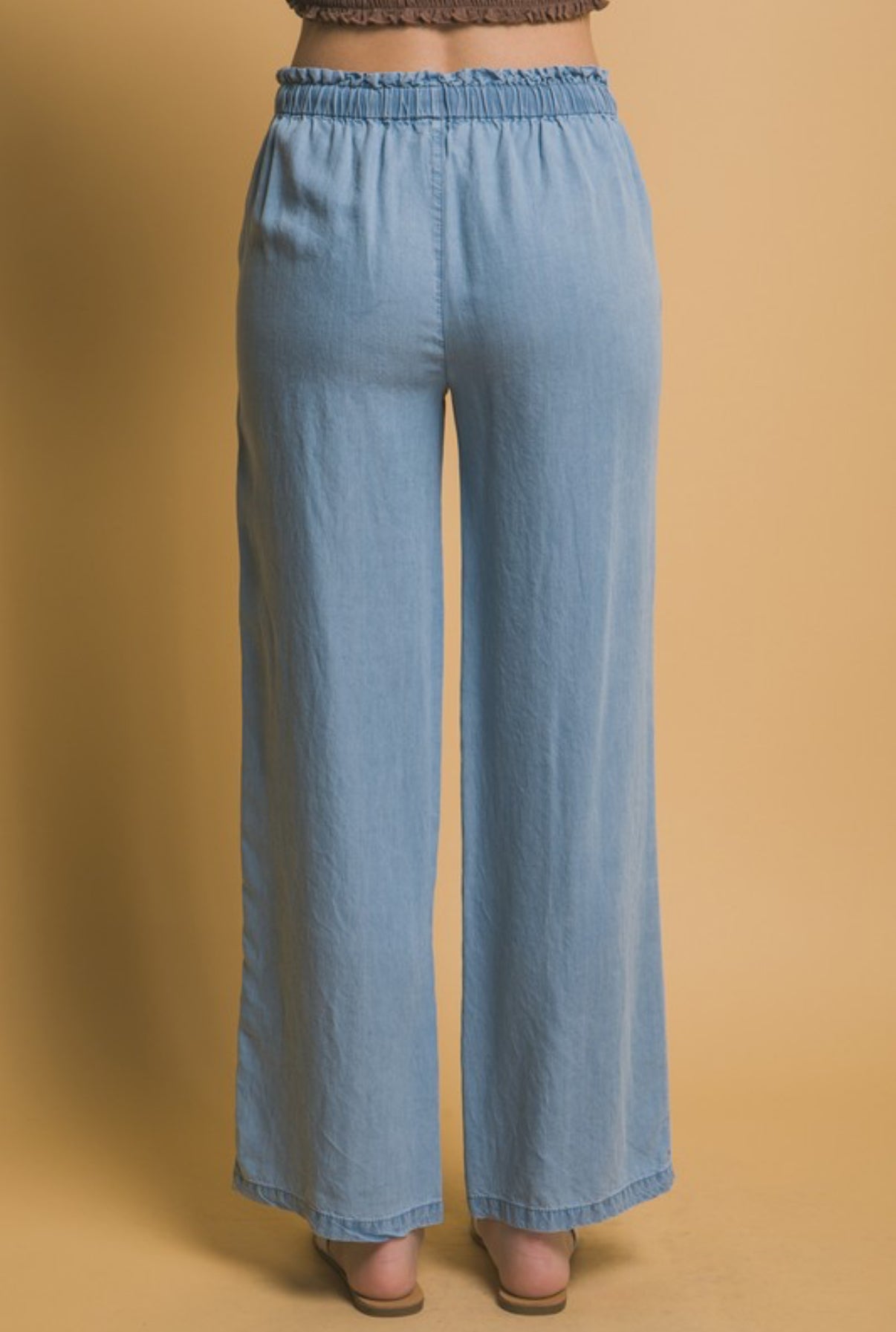 Denim Waist Pant