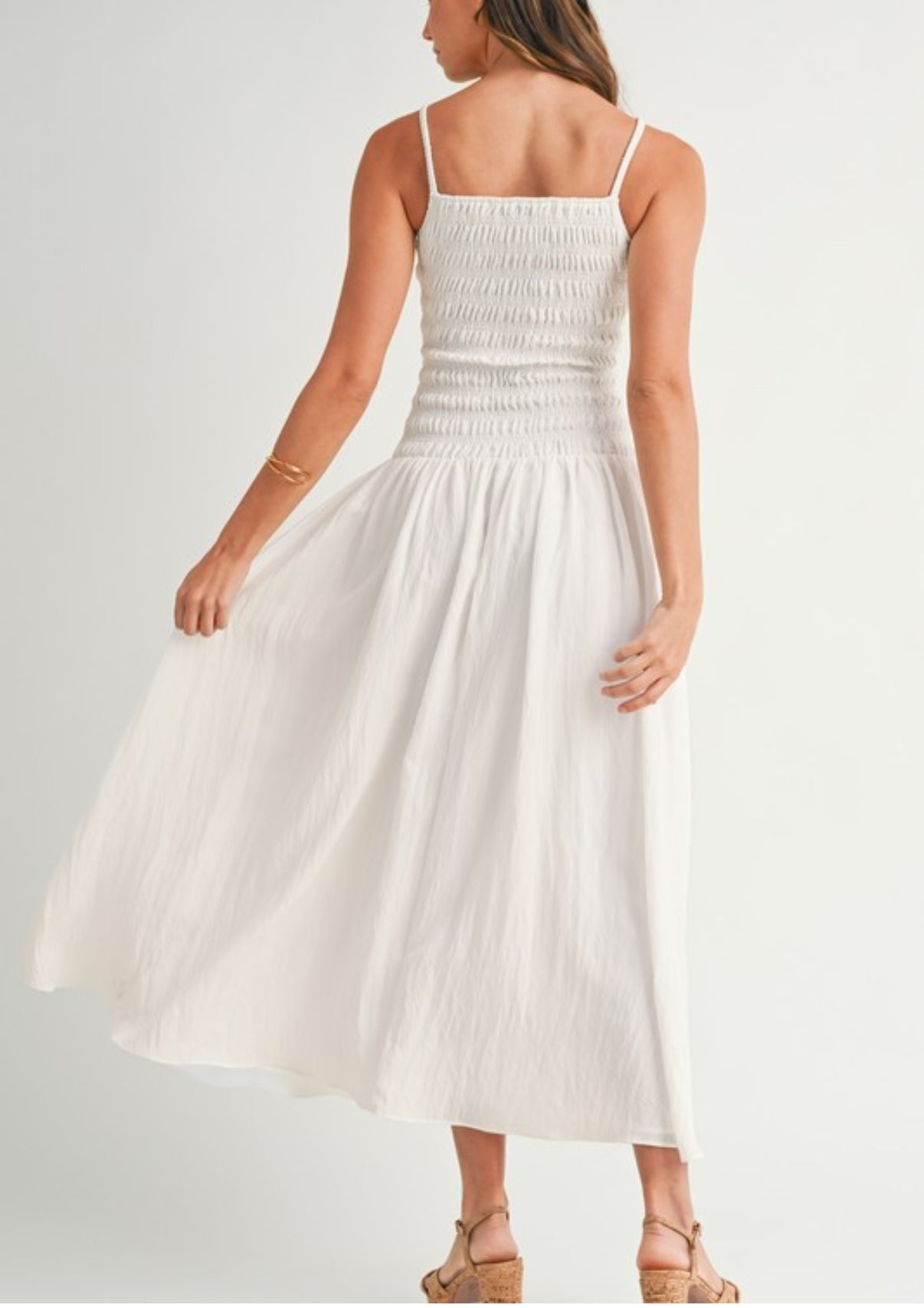 Fit and Flare Midi Dress