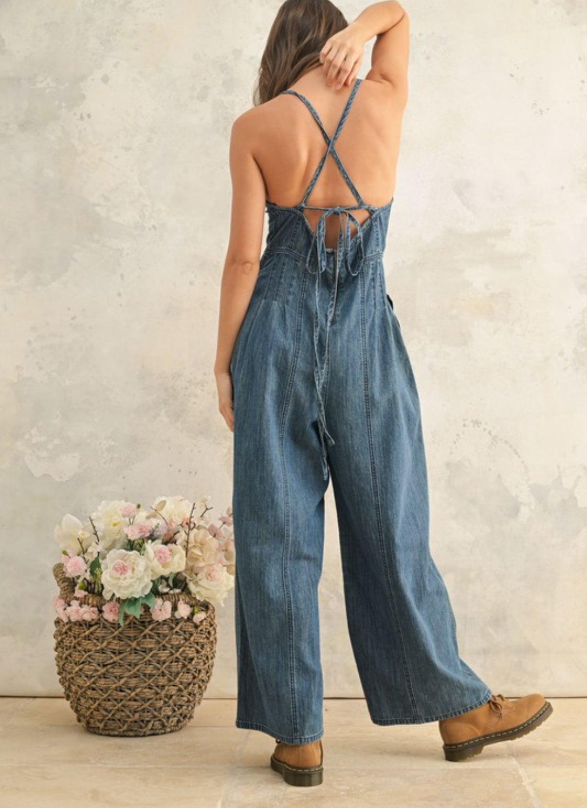 Chambray Jumpsuit