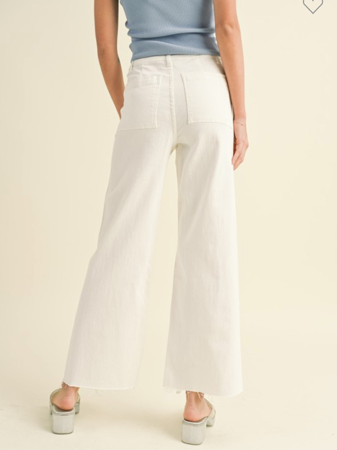 Straight Wide Leg Pants