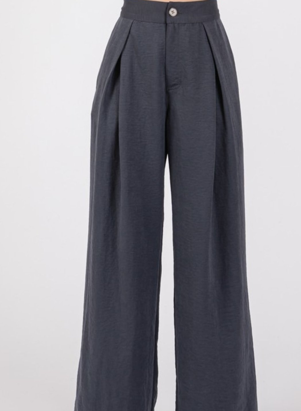 Pantalón de pantalón con pliegues