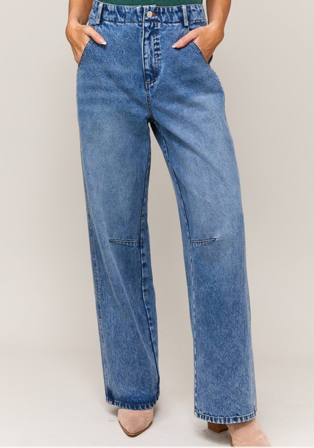 Baggy Denim Pants