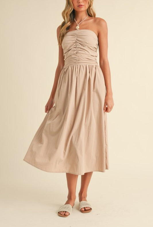 Halter Midi Dress