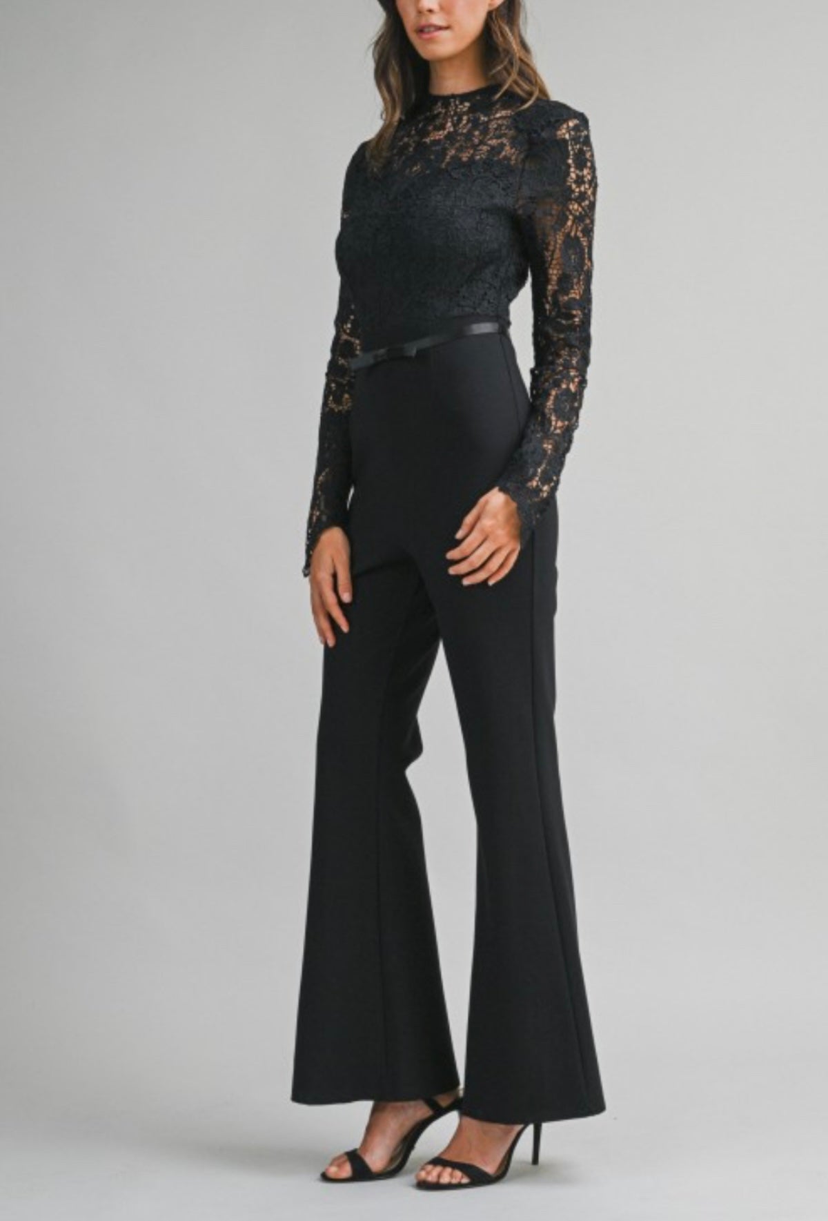Lace Bodice Jumpsuit