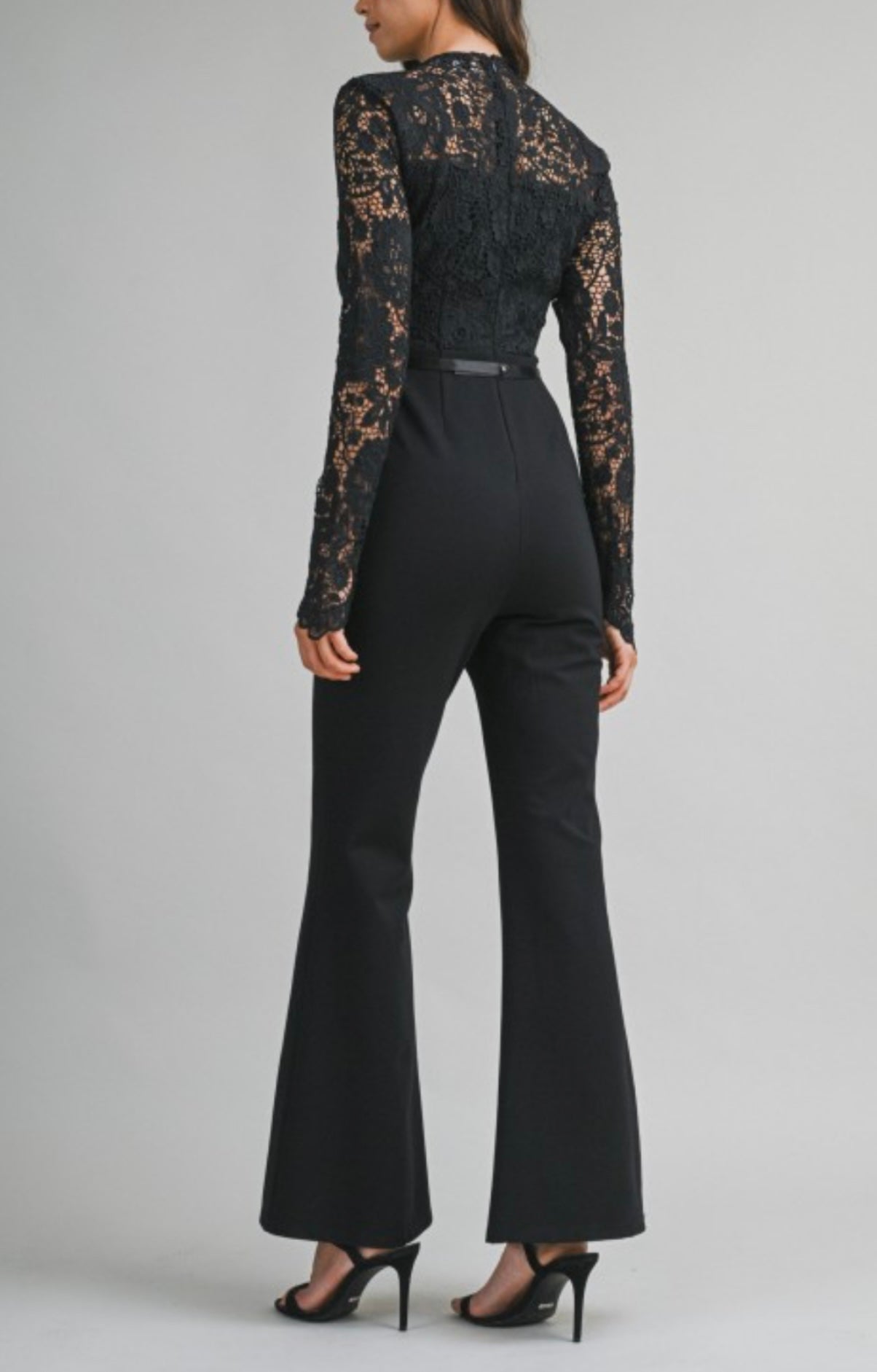 Lace Bodice Jumpsuit