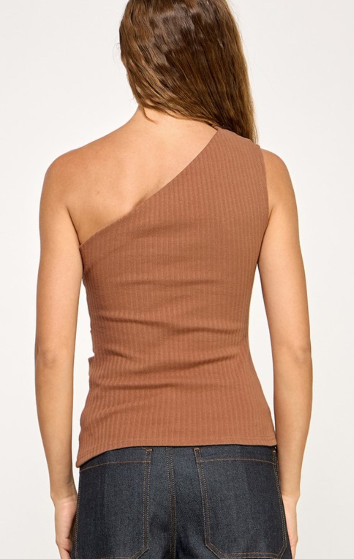 Asymmetric Ribbed Top