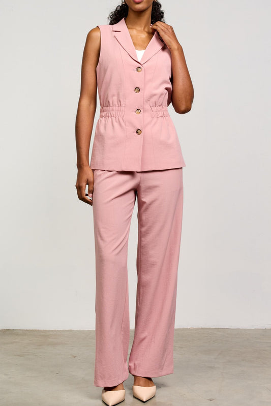 Rose Vest and Pant Set