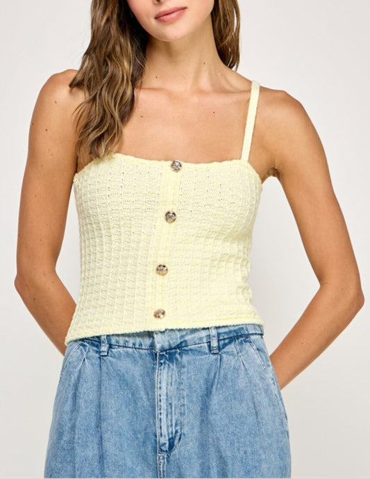 Butter Yellow Tank