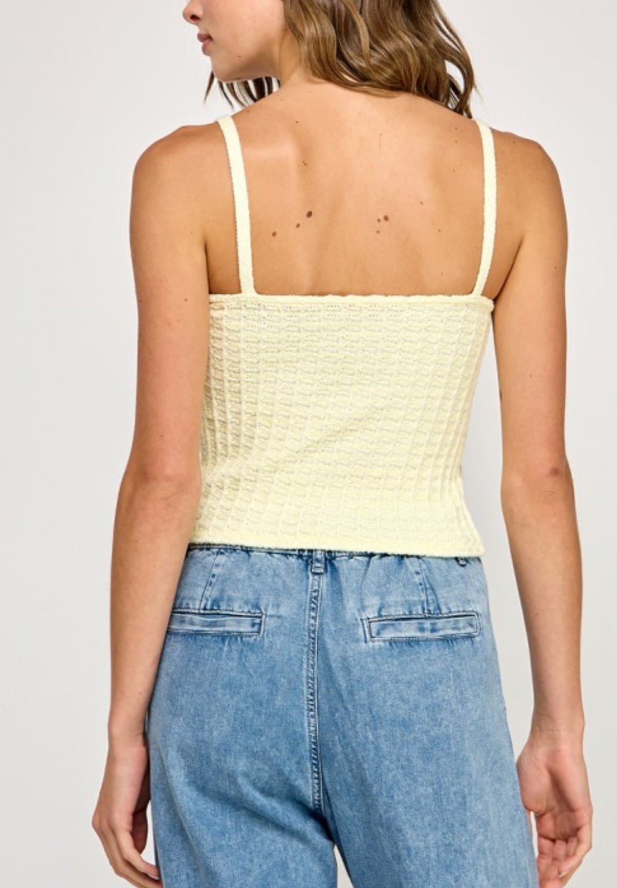 Butter Yellow Tank